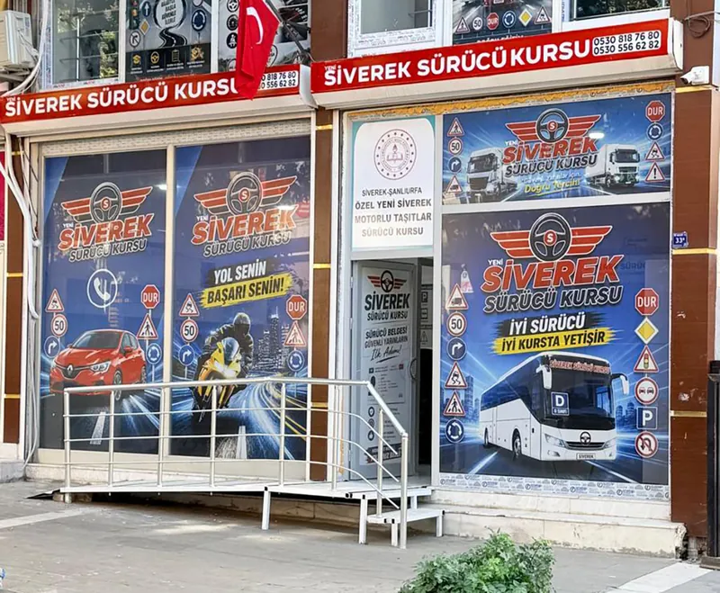 Yeni Siverek Sürücü Kursu dış cephe görünümü